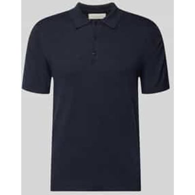 Casual Friday Heren Poloshirt Polokraag Knoopsluiting Regular Fit Effen