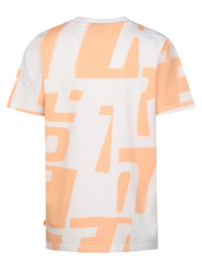 Petrol Industries - Jongens T-shirt met all-over print Montaña - Wit - Maat 176