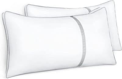 Wasbaar Microfiber Kussen 80x80 cm - Set van 2 - Ademend en Comfortabel - Optimale Ondersteuning voor Alle Slaaphoudingen