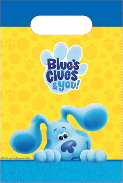 Amscan by Riethmuller - Riethmüller - Blue's Clues Feestzakjes (8 stuks)