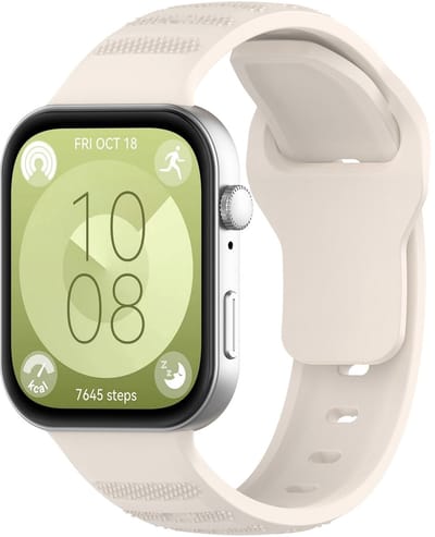 By Qubix - Siliconen Outdoor band - Sterrenlicht - geschikt voor Huawei Watch Fit 5 / 4 / 3