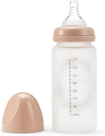 Elodie Glazen baby fles - Babyfles - Babyflessen - Baby flessen - Glazen flesjes - 270 ml- Blue Garden Lt Placement