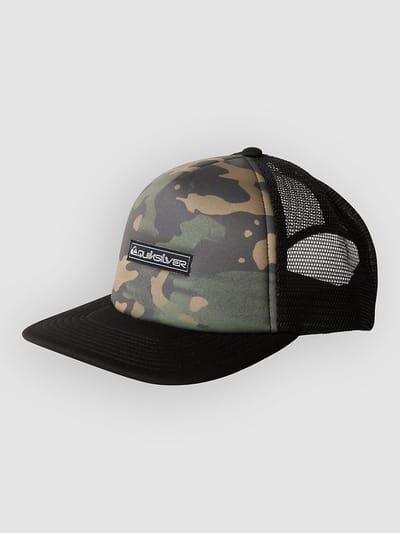 Quiksilver Classic Foam M&W Trucker Cap zwart