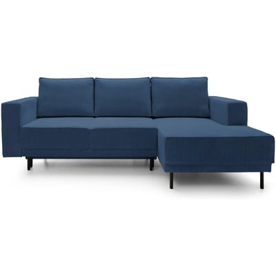 Hoekbank Serena rechts ribstof | Selsey Design