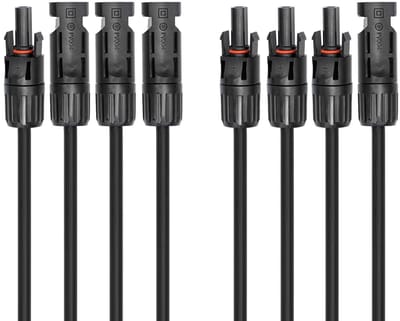 Solar PV T-adapter set | 1 naar 3 | 4mm² | IP68 | 0,30 meter