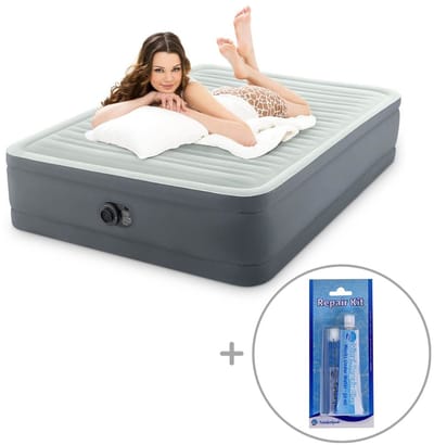 Intex PremAire I luchtbed | Tweepersoons | 152 x 203 x 46 cm | Inclusief reparatiekit