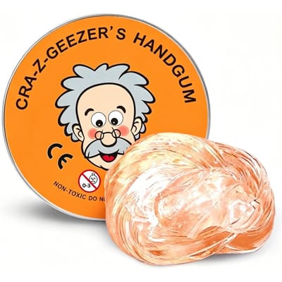 Hoge Kwaliteit Kleur Niet-Newtoniaanse Hoge Kwaliteit Vloeistof Hoge Kwaliteit Decompressie Hoge Kwaliteit Speelgoed Hoge Kwaliteit Elastisch Hoge Kwaliteit Modellering oranje