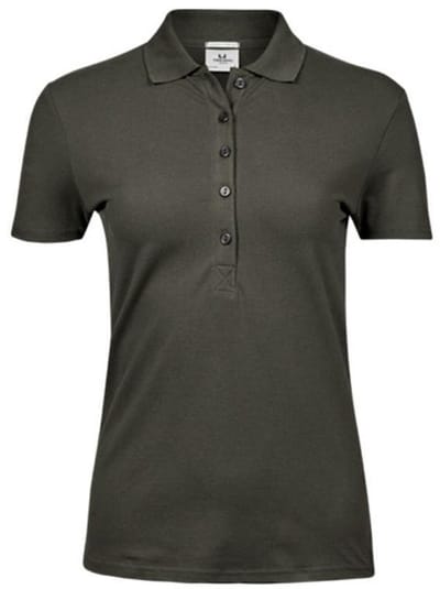 Tee Jays - Dames Luxury Stretch Polo - Deep Green maat S