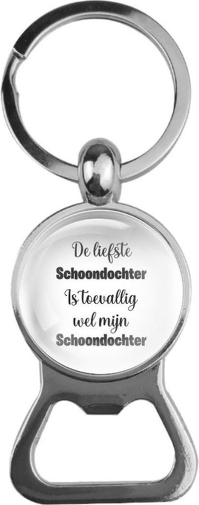 Bieropener Glas - De Liefste Schoondochter Is Toevallig Wel Mijn Schoondochter