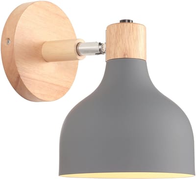 Wandlamp Moderne Slaapkamer E27 Verstelbare Wandverlichting Binnen Woonkamer Licht Grijs