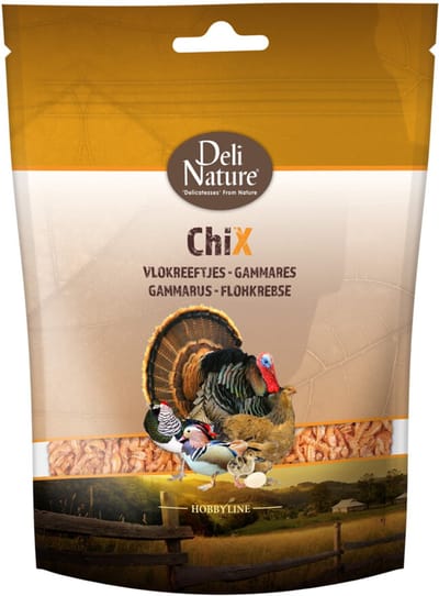 10x Deli Nature Chix Vlokreeftjes 150 gr