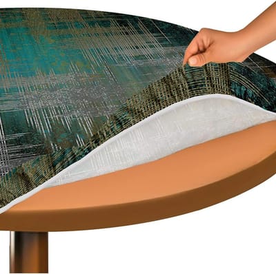 Unyqoos ® Tafelkleed met Elastische Rand en Waterafstotend Lotuseffect voor Binnen en Buiten Gebruik