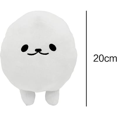 20cm Kawaii Hondenei Pluche Speelgoed Schattig Zacht Dier Gevuld Speelgoed Anime Huis Kamer Decor Poppen Voor Kinderen Meisjes Kerst Verjaardag Cadeaus white