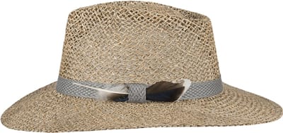 Hatland - Donaldsen - Zomerhoed van duurzaam zeegras - Naturel - Maat S - Unisex