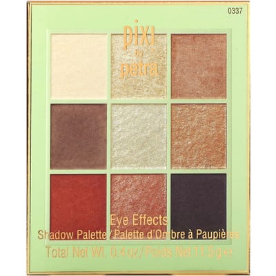 Pixi Beauty, Eye Effects, Palette d'ombres à paupières, Hazelnut Haze, 11,5 g (0,4 oz) beige