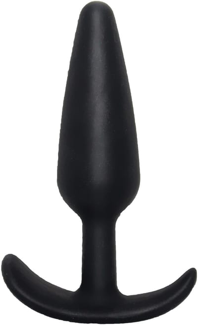 Being Fetish - Anaal Plug 12,5 x 3,5 cm – Zwart