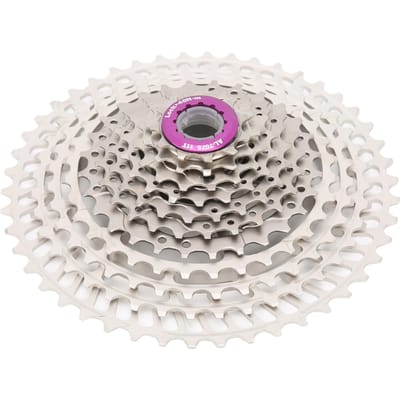 Cassette ZTTO 11 vitesses 11-46T Cassette de roue libre pour VTT Pignon de cassette Remplacement de roue libre de vélo gray