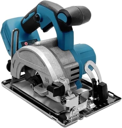 Elektrische cirkelzaag - Draadloze zaag - Houtbewerking - Borstelloze motor - 125 mm - Zwart