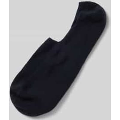 FALKE Step High Cut onzichtbar eenkleurig katoen footies heren blauw - maat 39-42