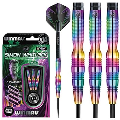 Steeltip Darts - Pijltjes Set - Wedstrijd Spelen - 90% Tungsten Materiaal - 24 gram - Design