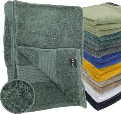 iSleep Terry Strandlaken - 100x180 cm - Donker Groen