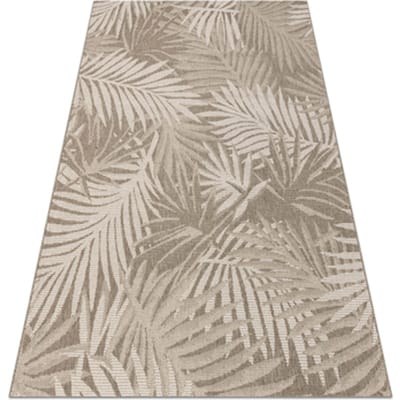 Kleden Rugsx Sisal tapijt SISAL FLOORLUX 20504 blad motief 60x110 cm
