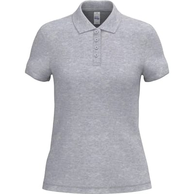 Biologisch pique polo voor dames iDeal Basic Brand