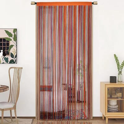 Unyqoos ® Veelzijdig String Deurgordijn en Raamdecoratie voor Stijlvolle Ruimtes, 90 x 200 cm, Meerkleurig