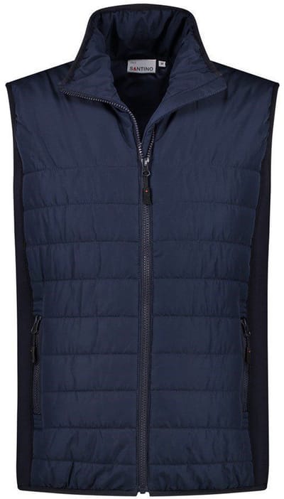 SANTINO OSLO Bodywarmer zwart/donker grijs / M