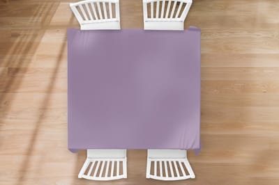Tafelkleed - Tafellaken - 150x150 cm - Interieur - Paars - Kleuren - Paarse - Kleur - Effen - Binnen en Buiten