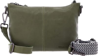FREDsBRUDER Leren Schoudertas Jeren Crossbody Leaf Groene