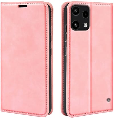 MobyDefend Hoesje - Geschikt voor Nothing Phone (3a) Lite - Luxe Wallet Bookcase (Magnetische Sluiting) - Roze