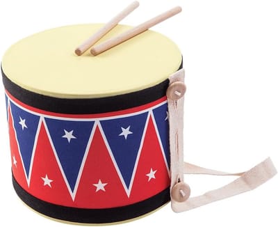 Houten Grote Kinder Drum – Muziekinstrument voor Peuters en Jongvolwassenen