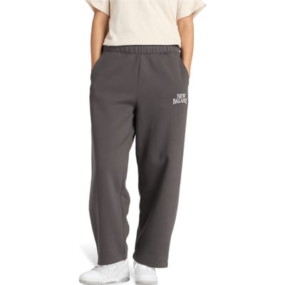 New Balance fleece Broeken Dames - Zwart - Maat XL - Katoen Jersey