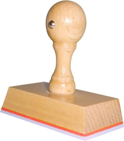 Handstempel 75x40 Mm - Stempels - Stempels volwassenen - Snelle Levering