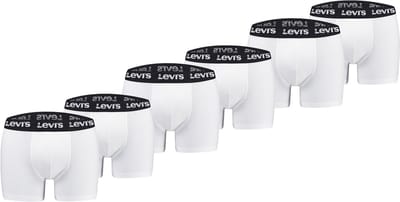 Pack of 6 men's Levis REPEAT LOGO BOXER boxer shorts underwear pants
