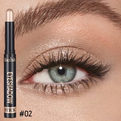 Oogschaduw Stick Licht Champagne – Shimmer Oogschaduw Stick met Romige Textuur – Langhoudende Oogmake-up