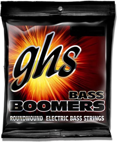 GHS 4er bas Boomers 45-100 Medium Scale 45-65-80-100 - Snarenset voor 4-string basgitaar