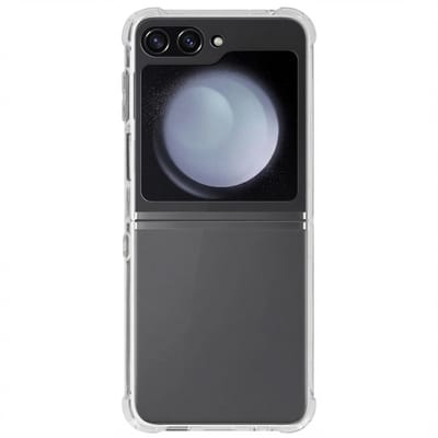 imoshion Hoesje - Geschikt voor Samsung Galaxy Z Flip 5 - Shockproof Case - Transparant