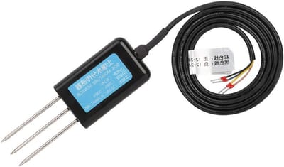 Waterdichte Clammy Sensor met 4-20MA Output voor Gewassen, Groenten en Bloemen, Hoge Nauwkeurigheid en Stabiliteit, Gemaakt van ABS en RVS 316