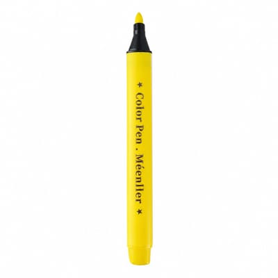Kinder aquarelstift - lichtgeel - uitwasbaar met grote inktinhoud - voor tekenen - basisverpakking