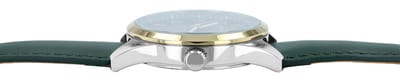 JUST WATCH herenhorloge echt leer datumweergave