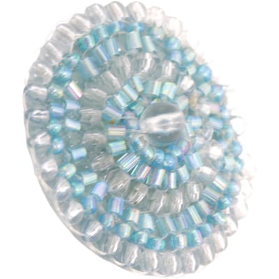 Behave - Ring - Handgemaakte Verstelbare handgemaakte ring met blauwe kralen - Boho-chic