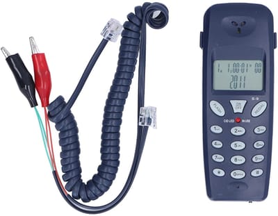 Dailygoody - Vaste Telefoon - Bedrade Telefoon met Beller-ID - Real-time Datum en Dagweergave - 16-bits LCD Scherm - Geschikt voor Thuis en Kanto