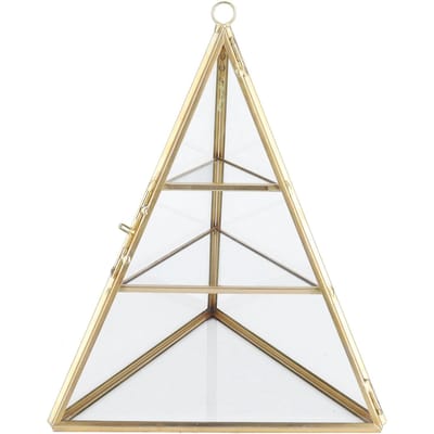 Sieraden Opbergrek Piramidevorm 3 Lagen Decoratieve Displaystandaard voor Oorbellen Kettingen beige