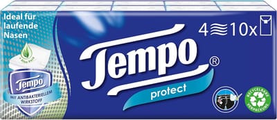 Tempo Protect Zakdoeken - 90 stuks - Zacht en beschermend met aloë vera