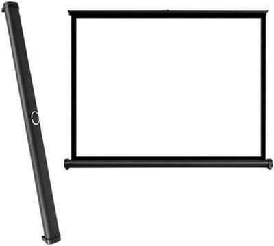 Projectiescherm - Filmscherm - Thuisbioscoop - Handmatig uittrekbaar - 20-50 inch - Wit