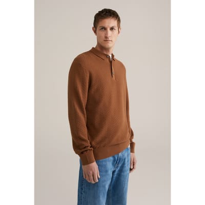 WE Fashion Polo Brown Taglia: XS | Maglioni a maglia Outlet | Uomo | Marrone