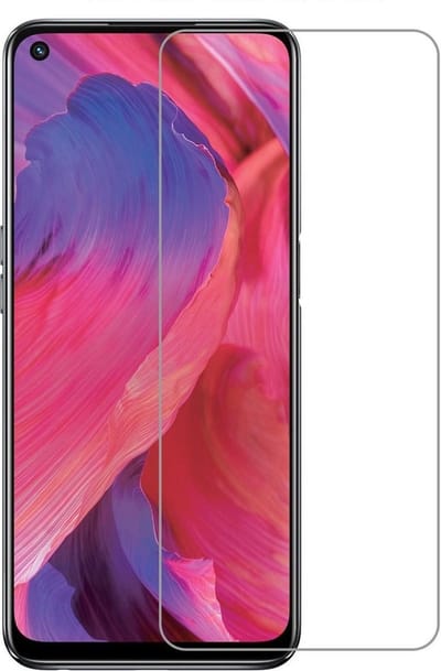 Full Cover Glass Screen Protector for OPPO A54 5G / A74 5G _ Black