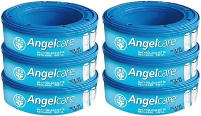 Navulcassettes voor luiers - 6 stuks, 12 maanden bescherming, 5x minder foliegebruik